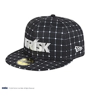 ニューエラ（NEW ERA）帽子 59FIFTY フリスク ドットパターン ブラック 14863806