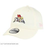 ニューエラ（NEW ERA）帽子 キャップ 9THIRTY パワーパフ ガールズ Jump Out クロームホワイト 14743502
