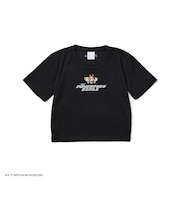 ニューエラ（NEW ERA）半袖 ミニ Tシャツ パワーパフ ガールズ ブラック 14743491