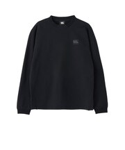 カンタベリー（canterbury）クロスオーバークルーネック スウェット RTM42629 K