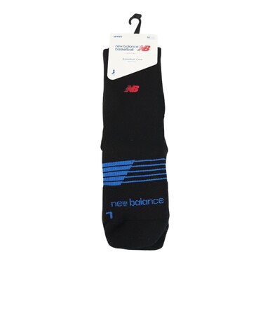 ニューバランス（new balance）バスケットボール ソックス フープスクルー AC5723IBK