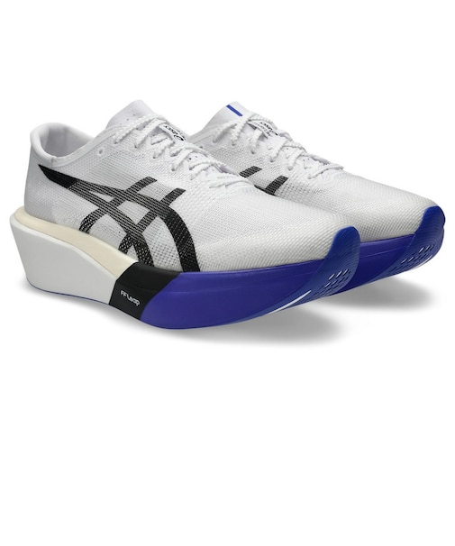 アシックス（ASICS）ランニングシューズ マラソン メタスピード スカイ トーキョー ホワイト ブルー 1013A162.101 お一人様一点まで