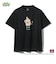 スポルディング（SPALDING）バスケットボールウェア ジュニア Tシャツ スポンジ・ボブ クラビーパティ SJT26048SBK