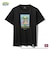 スポルディング（SPALDING）バスケットボールウェア ジュニア Tシャツ スポンジ・ボブ ビーチシャック SJT26049SBK