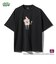 スポルディング（SPALDING）バスケットボールウェア Tシャツ スポンジ・ボブ クラビーパティ SMT26037SBK