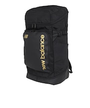 ニューバランス（new balance）リュック トップローディング バックパック 黒×ゴールド 40L AC7580WBLG デイバッグ 撥水 大容量