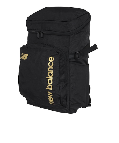 ニューバランス（new balance）リュック トップローディング バックパック 黒×ゴールド 30L AC6391KBLG デイバッグ 撥水 大容量