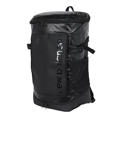 ニューバランス（new balance）リュック トップローディング バックパック コーティング 黒 35L AC4735QBK デイバッグ 耐水 大容量