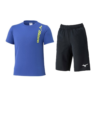 ミズノ（MIZUNO）ジュニア 半袖Tシャツ ハーフパンツセット 32MGD41191