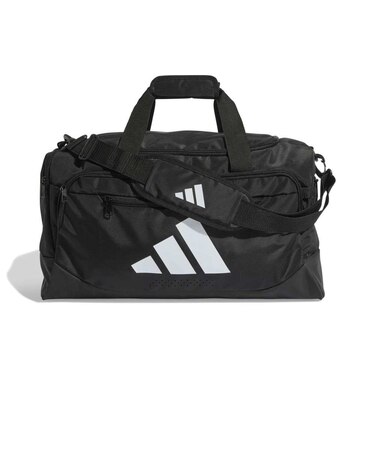 アディダス（adidas）ダッフルバッグ トレーニング ディフェンダー Sサイズ 黒 42.3L QU524-JZ0608 ジムバッグ ボストンバッグ