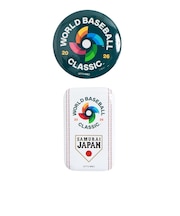エムエルビー（MLB）野球 侍ジャパン 26 WBC 缶バッジ 2個セット 4571651531756