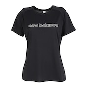 ニューバランス（new balance）スポーツ リニア 半袖Tシャツ WT6189DEBK
