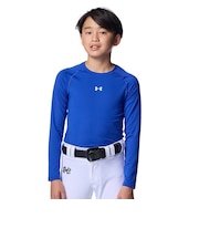 アンダーアーマー（UNDER ARMOUR）野球ユニフォーム ジュニア 練習着 ヒートギア コンフォート フィッティド 長袖 クルーネックシャツ 601272…