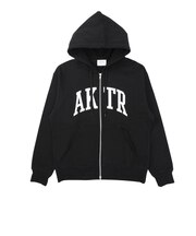 アクター（AKTR）バスケットボールウェア ジップ スウェット フーディー 225-024010 BK