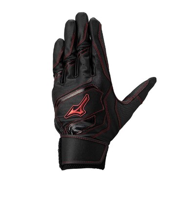 ミズノ（MIZUNO）ジュニア バッティング用グローブ 野球 ウィルドライブ レッド 両手用 26SS 1EJEY29009
