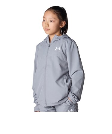 アンダーアーマー（UNDER ARMOUR）ジュニア ライバル ウーブン ジャケット 1390154 035