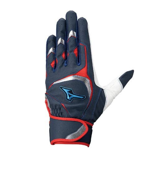ミズノ（MIZUNO）ジュニア バッティング用グローブ 野球 ウィルドライブ ブルー 両手用 26SS 1EJEY29514