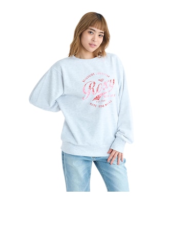 ロキシー（ROXY）ROXY WITH HEART PULLOVER クルーネックスウェット トレーナー ミニ裏毛 26SPRPO261072HER