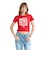 ロキシー（ROXY）ROXY WITH HEART TINY TEE Tシャツ チビT 丈短め 26SPRST261086RED