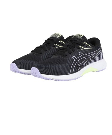 アシックス（ASICS）ジュニアスポーツシューズ スニーカー レーザービーム RK ブラック パープル 1154A222.003 トレーニングシューズ
