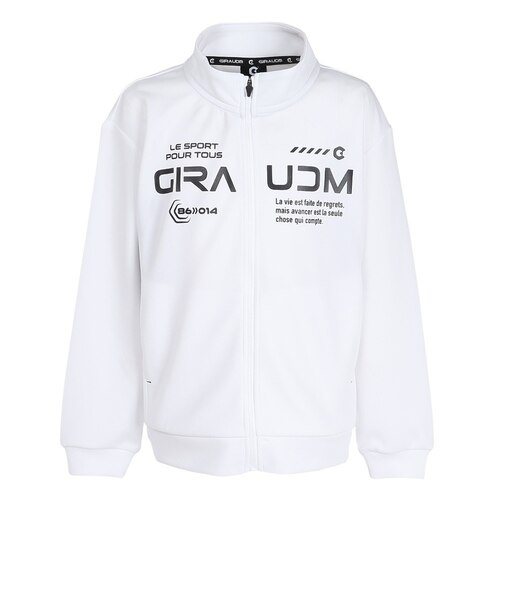 ジュニア UV ジャージ ジャケット WU6S0032-TR853-GRSD WHT