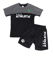 アスレタ（ATHLETA）サッカー フットサルウェア ジュニア プラクティス 上下セット XE-2514J BLK/CHA