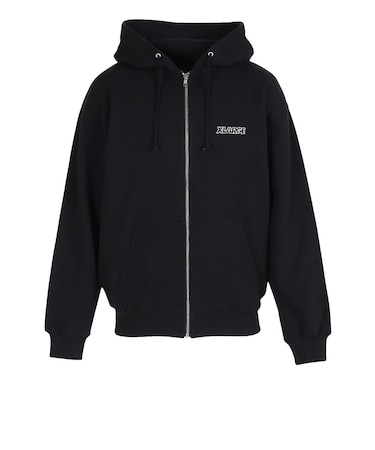 エクストララージ（XLARGE）OG ボックス ジップアップ フーデッド スウェットシャツ 101261012001-BLACK