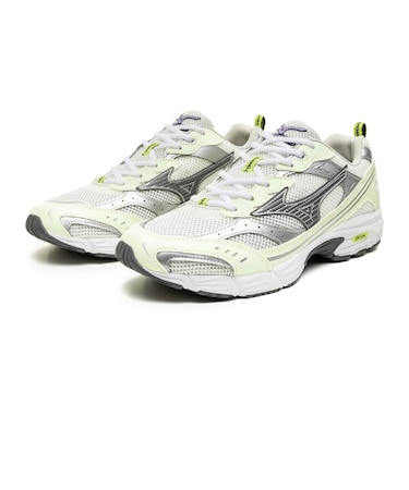 ミズノ（MIZUNO）スニーカー タウンシューズ MXR ホワイト イエロー D1GA245119 カジュアルシューズ スポーツ