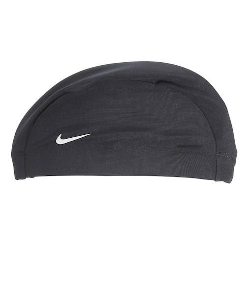 ナイキ(NIKE)水泳 2WAY キャップ 黒 NESSC150-001 スイムキャップ スイミングキャップ 水泳帽 フリーサイズ ブラック 競泳 フィットネ…