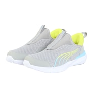 プーマ（PUMA）ジュニアスニーカー スポーツシューズ キッズ クルーズ プロフォーム イーズイン ライトグレー 31025015 スリップオン カジュアル