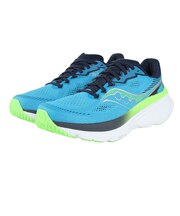 サッカニー（SAUCONY）ランニングシューズ ジョギングシューズ ガイド 19 グリーン グレー S21058-150 COBALT/NAVY スポーツ シ…