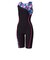 スピード（SPEEDO）フィットネス水着 レディース 水泳 パズルルースンニースキン 赤 レッド M-LLサイズ SFW12611 RE