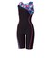 スピード（SPEEDO）フィットネス水着 レディース 水泳 パズルルースンニースキン 赤 レッド M-LLサイズ SFW12611 RE