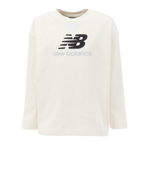 ニューバランス（new balance）スタックドロゴ ロングスリーブTシャツ YT61I4O0SST