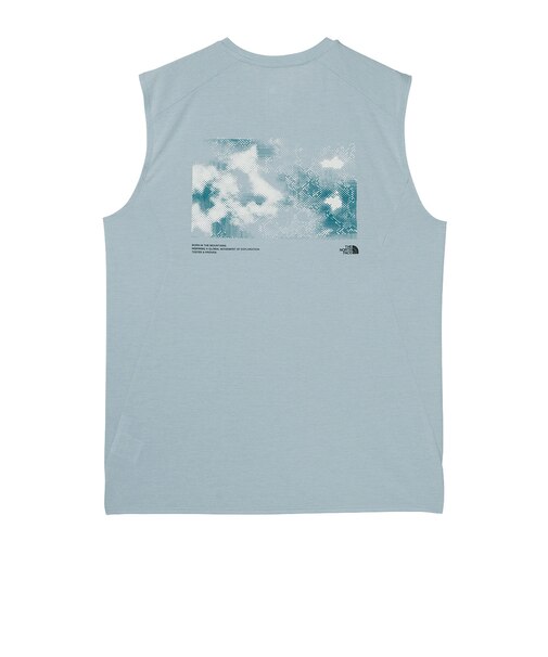 ザ・ノース・フェイス（THE NORTH FACE）スリーブレスGTDメランジグラフィッククルー NT12676 CE