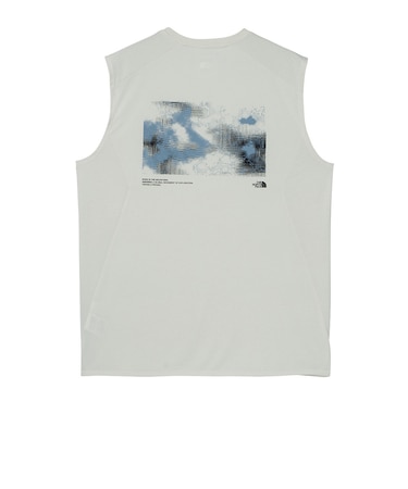 ザ・ノース・フェイス（THE NORTH FACE）スリーブレスGTDメランジグラフィッククルー NT12676 GS