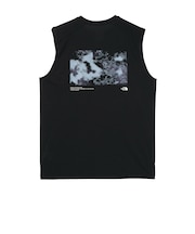ザ・ノース・フェイス（THE NORTH FACE）スリーブレスGTDメランジグラフィッククルー NT12676 K