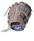 ローリングス（Rawlings）少年軟式用グラブ オールラウンド用 野球グローブ ジュニア ハイパーテック R9 N6L GRY GJ6R9N6L-GRY