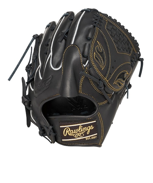 ローリングス（Rawlings）軟式用グラブ 投手用 野球グローブ 一般 ハイパーテック R2G A15W B GR6HTA15W-B