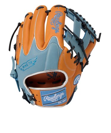 ローリングス（Rawlings）ソフトボール用グラブ グローブ オールラウンド用 ソフト ハイパーテックカラーズ 565W GS6HTC565W-ORG/CB