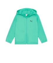 プーマ（PUMA）ボーイズ ESS エレベーテッド メッシュ フルジップ フーディ 693700 40 GRN