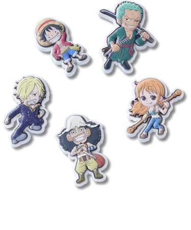 クロックス（crocs）ジビッツチャーム ONE PIECE 5個セット 10018776