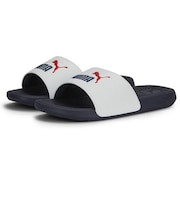 プーマ（PUMA）ジュニアシャワーサンダル クールキャット 2.0 PS ホワイト 39088506 スポーツサンダル カジュアル シューズ