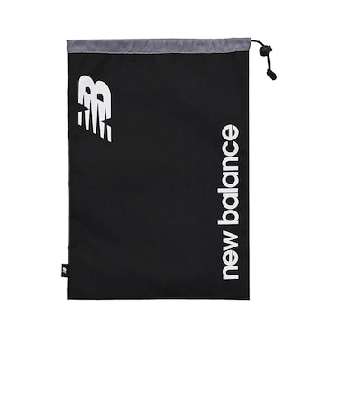 ニューバランス（new balance）シュードローストリングバッグ 黒 4L AC9639OBK ドローストリングバッグ シューズ入れ