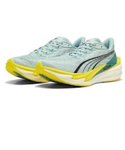 プーマ（PUMA）ランニングシューズ ジョギングシューズ ディヴィエイト ニトロ 4 ブルー イエロー 31212409 スポーツ シューズ