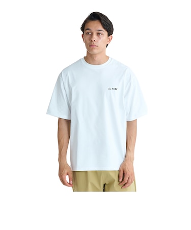 リーフ（REEF）ワンポイントロゴ ラッシュ 半袖Tシャツ 26SPELY261025WHT