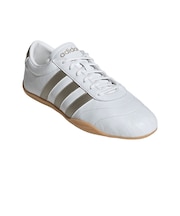 アディダス（adidas）スニーカー スポーツシューズ グランドコート ロー ホワイト ゴールド OOV27-JQ9685 スポーツ カジュアル シューズ