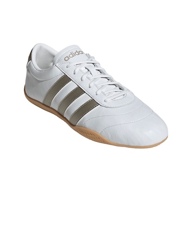 アディダス(adidas)スニーカー スポーツシューズ グランドコート ロー ホワイト ゴールド OOV27-JQ9685 スポーツ カジュアル シューズ