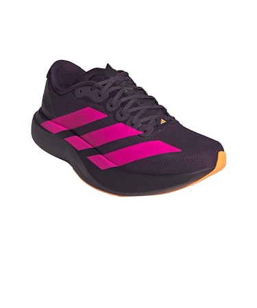 アディダス（adidas）ランニングシューズ トレーニングシューズ 部活 アディゼロ EVO SL ウーブン ブラック ピンク OPU30-KI6931 スポ…