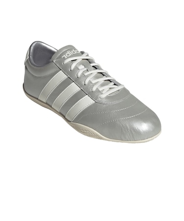 アディダス（adidas）スニーカー スポーツシューズ グランドコート ロー シルバー ホワイト OOV27-JQ7243 スポーツ カジュアル シューズ